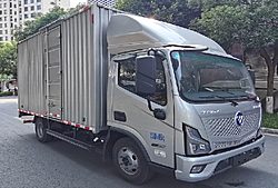 福田歐航歐馬可智藍(lán)輕卡 167kw 4X2 4.14米 廂式純電動(dòng)輕卡載貨車(chē) (BJ5045XXYEVZ5)120.27kwh