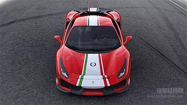 现在出场的是来自法拉利的51号选手：488 Pista