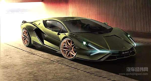 兰博基尼Sián：世界仅有63辆的混合动力超级跑车！