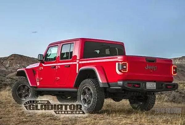 那些被遗忘的概念车 Jeep角斗士