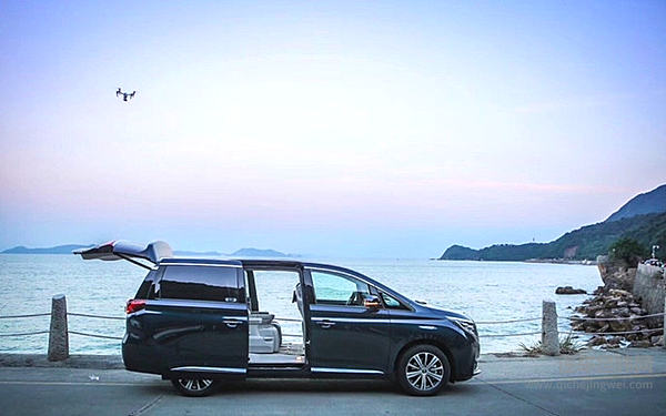 传祺GM8全球首测 漂亮的不像实力派