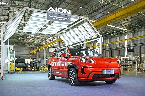 广汽埃安泰国智能工厂竣工 第二代AIONV全球同步下线