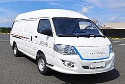 南京金龍開沃D10 2024款 70kw 單排純電動(dòng) 封閉廂式貨車 2座(NJL5036XXYEV6)41.86kwh