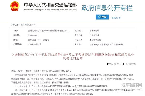 “国六”推迟！2019年跟买车、用车有关的一大波新政来了