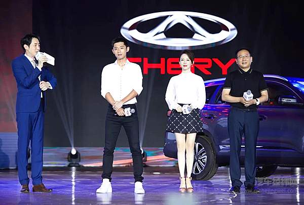 乒乓球世界冠军张继科、九球世界冠军潘晓婷助阵瑞虎8鲲鹏版上市