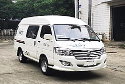 金旅客車龍運(yùn) 60kw 單排純電動(dòng) 封閉廂式貨車 (XML5035XXYEV30)41.85kwh