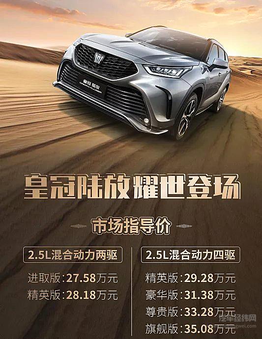 皇冠没有停产 它又来了