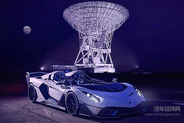 全球仅一台 没有风挡的兰博基尼SC20