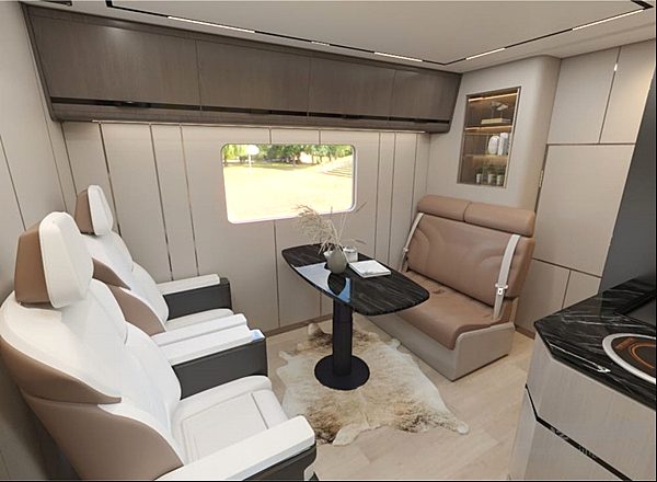 上汽大通MAXUS探索家·珠峰一层奢华卡座区