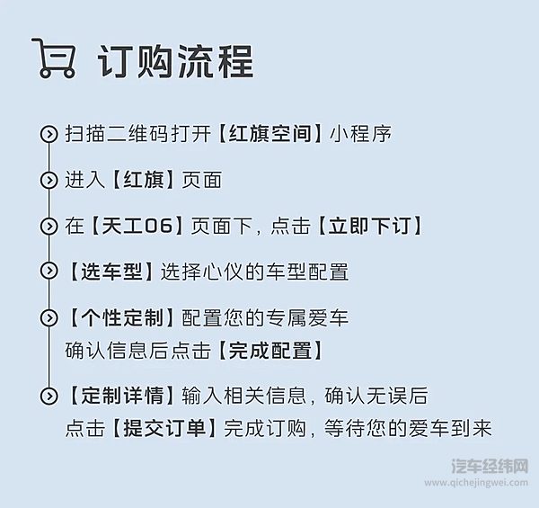 红旗天工06预售启幕 18.48万元起