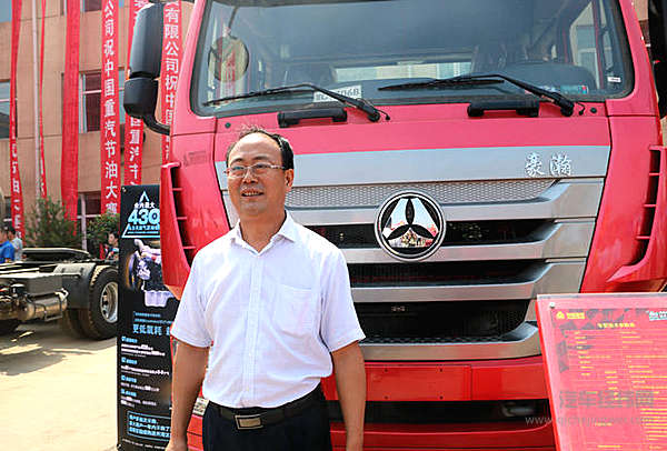 中国重汽销售部副总经理段恒永：有取有舍 主推天然气重卡突破山西市场