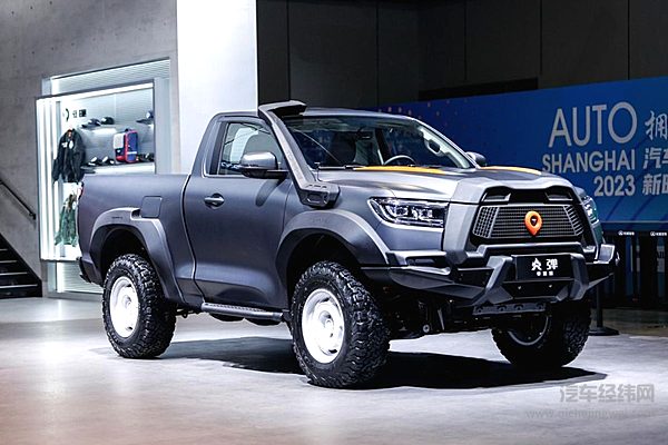 2023款乘用炮12.68万元起正式上市 长城炮最强皮卡阵容惊艳上海车展