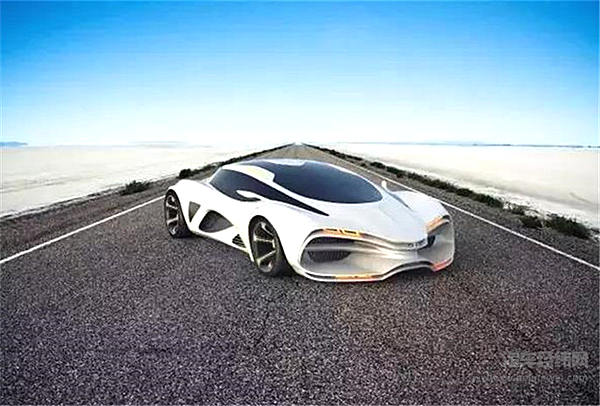 俄罗斯人造核动力超跑，炫酷造型科幻感十足