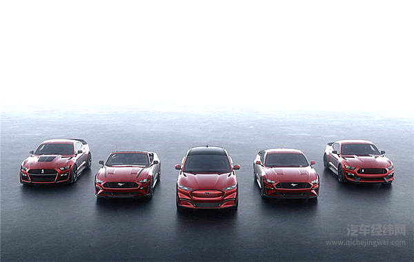 福特Mustang Mach-E也玩“触电”  传奇车型也要紧跟时代步伐