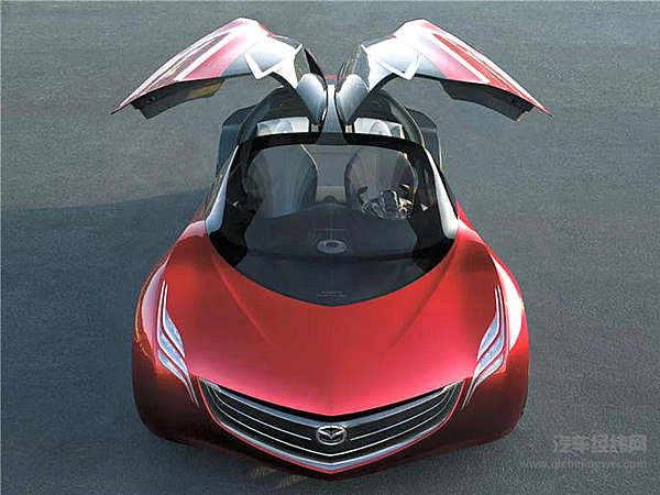 马自达的概念车 飘起来连自己都怕