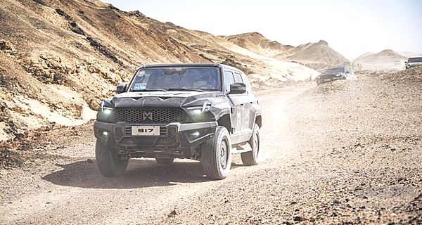 即将批量交付的中国东风汽车猛士 这次去开启敦煌开启淬炼之旅