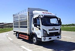 中國重汽海西星藍Max EM3 140kw 4X2 4.18米 倉柵式純電動輕卡載貨車 (ZZ5048CCYG17ZBEVC)150.83kwh