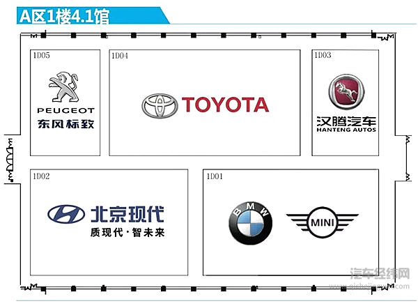 逛车展不迷路：2018广州车展展位图发布