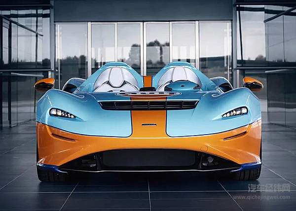 Gulf涂装再添新成员 迈凯伦Elva美到窒息