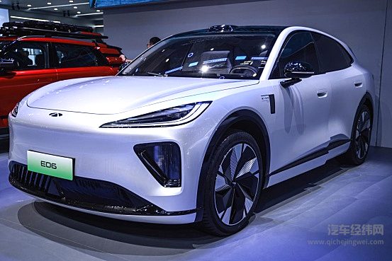 奇瑞风云首款新能源量产概念车E06