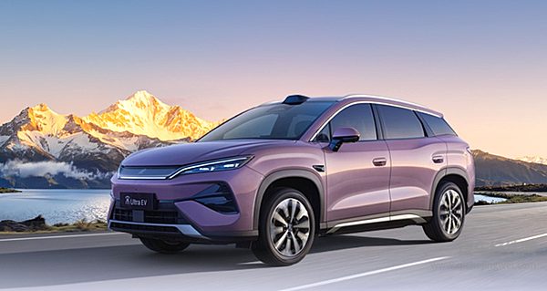 比亚迪王朝首款B级纯电SUV宋Ultra EV开启预售 15.5万元起