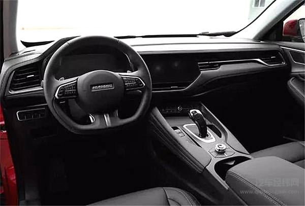 哈弗F7内饰细节图曝光 采用全新样式电子挡把