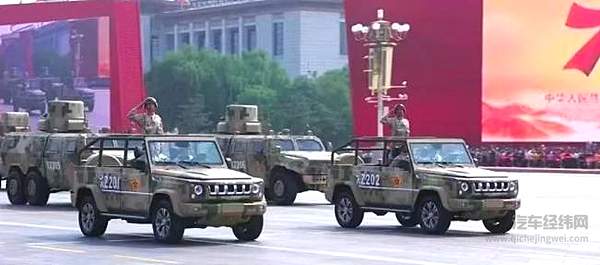 台前幕后忙不停 北汽集团2593辆车在阅兵式上有何作用？