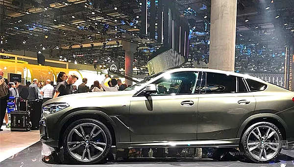 轿跑SUV界鼻祖 宝马X6亮相2019法兰克福车展！