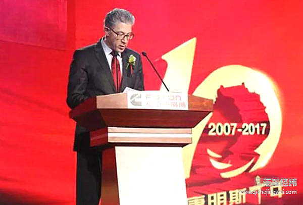 康明斯集团副总裁曹思德