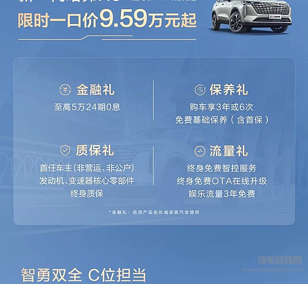 哈弗换新一口价 购车正当时