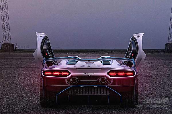 全球仅一台 没有风挡的兰博基尼SC20