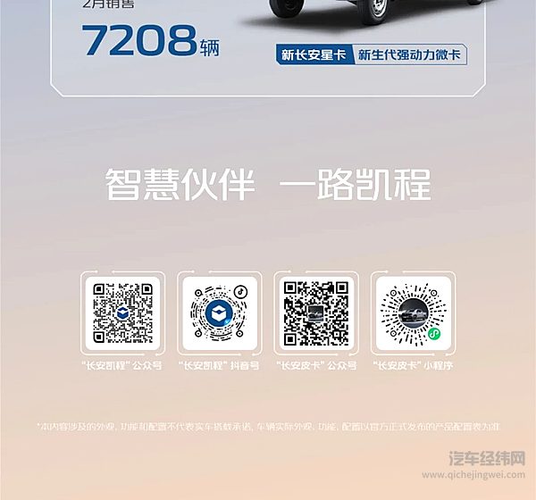 长安凯程2025年1-2月累计销售45785辆 其中新能源同比增长高达213.7%