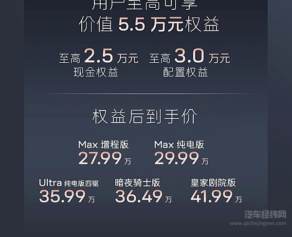 28.99万起！阿维塔11首款官改焕新上市