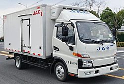 江淮帥鈴 100kw 4X2 3.89米 純電動(dòng)冷藏車 (HFC5041XLCEV20)61.66kwh
