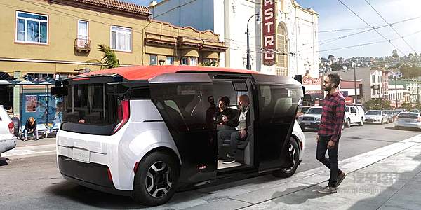 Cruise Origin 纯电动自动驾驶共享汽车