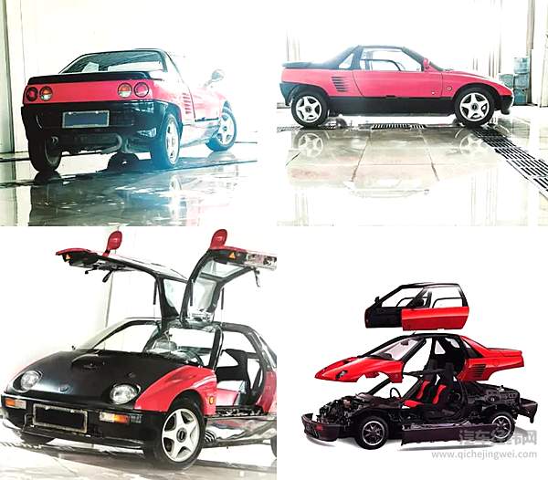 Autozam AZ-1其实是使用了大量玻璃纤维覆盖件