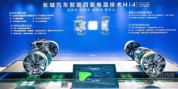  长城汽车全新智能四驱电混技术Hi4
