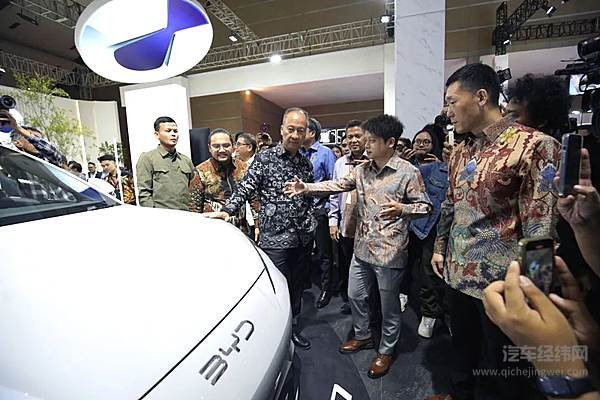 比亚迪双品牌闪耀印尼国际车展 海狮07EV耀目登场