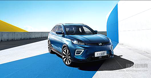 全新威马EX5-Z车头侧面