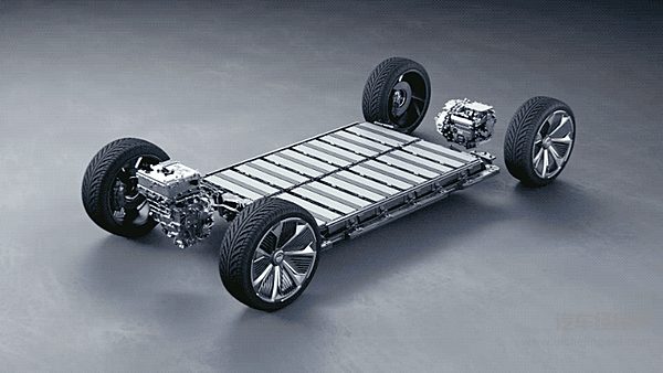 电池由袋式电池组成