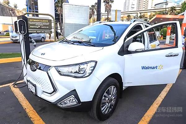 JAC电动车在墨西哥