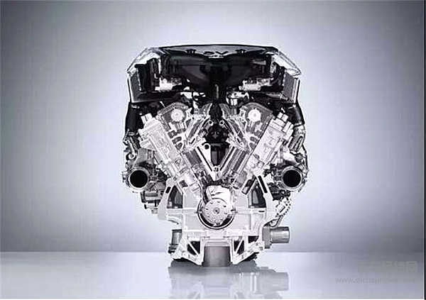 V6发动机的两个涡轮增压器