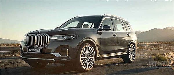 豪华大气又能跑 全新宝马X7向谁下战书？！