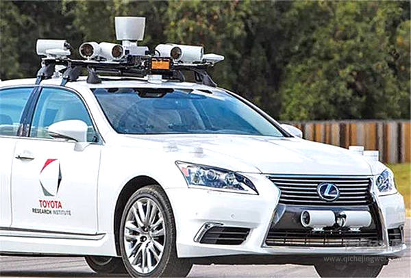 丰田TRI第二款自动驾驶测试车