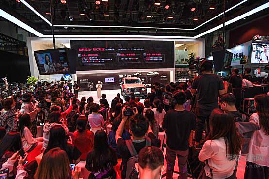 WEY品牌展台盛况