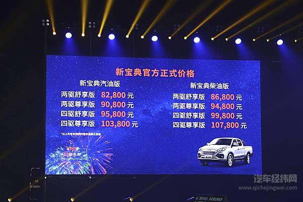 【原创】冲出天下第一关 江铃新宝典塑造8万级皮卡新标杆