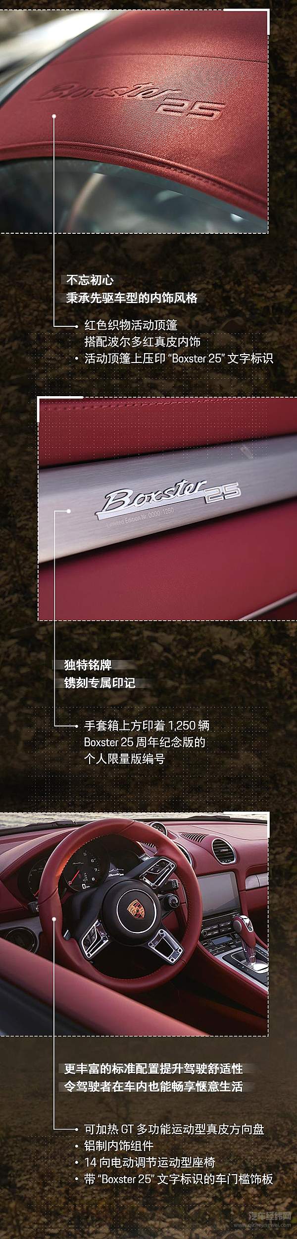 只为运动本色 保时捷 Boxster 25 周年纪念版问世
