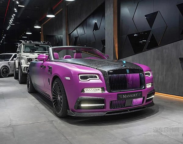 劳斯莱斯曜影MANSORY脉冲渐变定制版