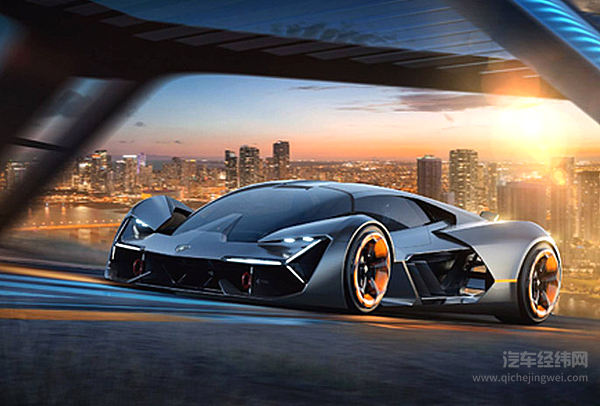 兰博基尼Terzo Millennio揭开神秘面纱 车身将成最大的电池