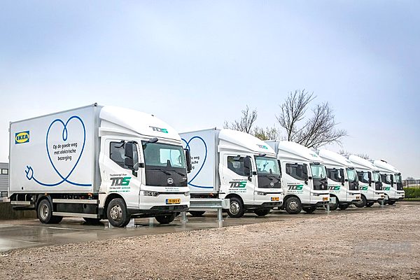 服务荷兰宜家零排放配送